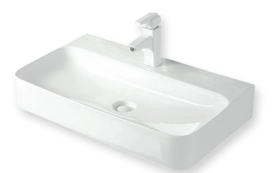 Раковина SantiLine 80 см прямоугольная - фото 1