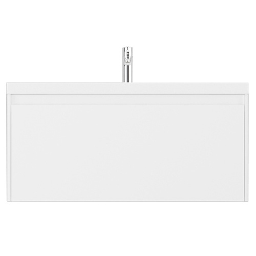 Тумба с раковиной подвесная Velvex Klaufs tpKLA.100.1Y-61 100 см с ящиком