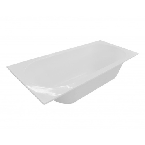 Ванна из литьевого мрамора Эстет Честер Slim 180x80 см белая - фото 4