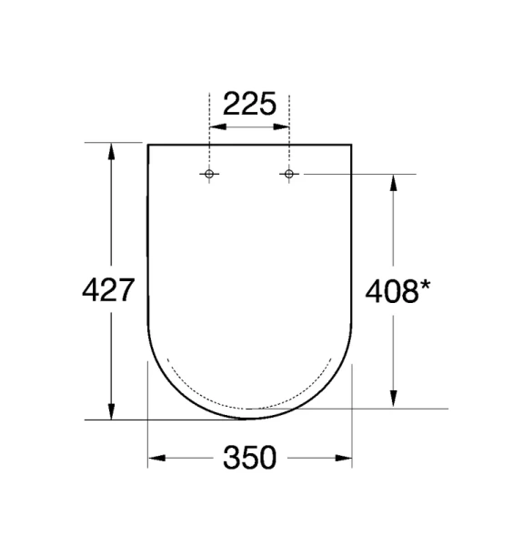 Крышка-сидение с микролифтом Roca The Gap белая index_2 - фото 7