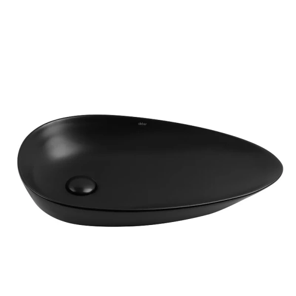 Раковина Abber Bequem 60 см черная матовая, 60 см - фото 6