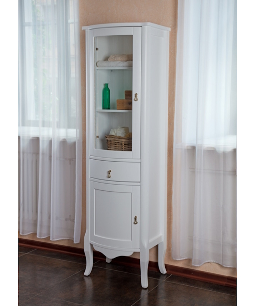 Шкаф, петли слева, стекло прозрачное, La Beaute Marian CMA.Sx