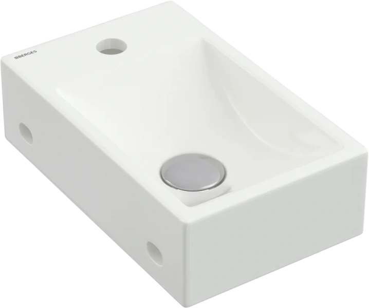 Раковина BERGES Small 1820 37 см с 1 отверстием
