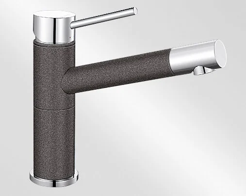Смеситель для кухни, антрацит, Blanco Alta Compact, для кухни - фото 2