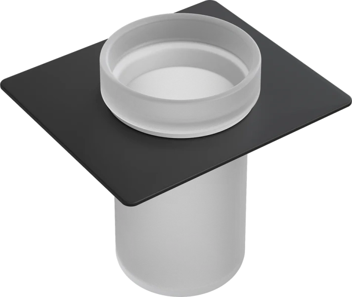 Стакан для ванной Boheme Space черный - фото 1