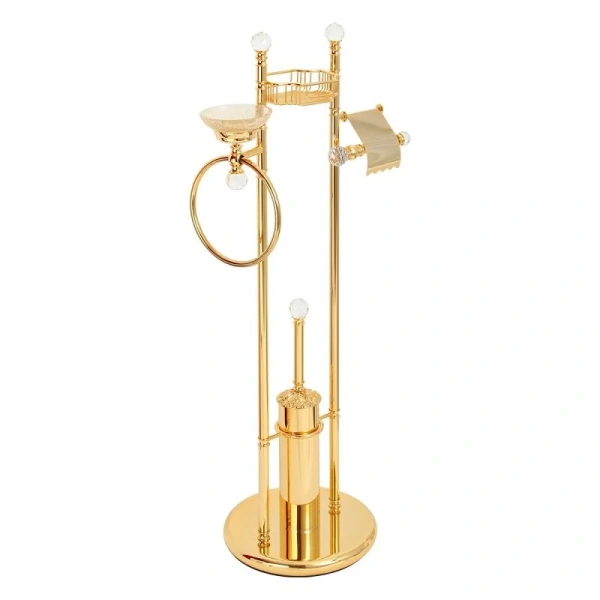 Стойка для ванной Migliore Cristalia золото - фото 1