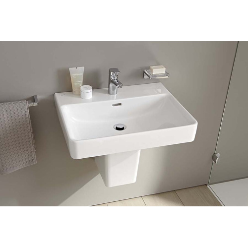Раковина Laufen Pro S 45 см без отверстия для смесителя с отверстием перелива - фото 4