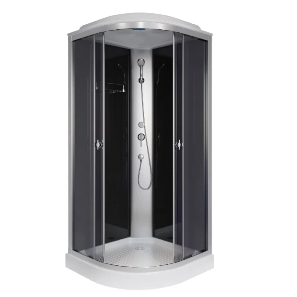 Душевая кабина Niagara Eco 90x90 см стекло тонированное - фото 3