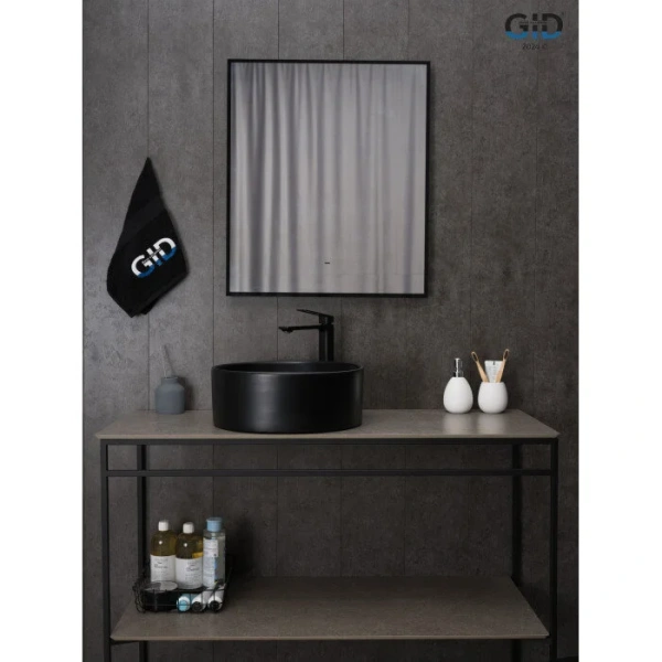 Раковина GID Esfera Bm9011 40 см черная - фото 3