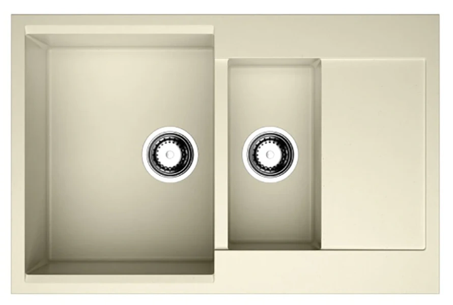 Мойка для кухни Omoikiri Daisen-78-2 4993 78 см из материала Artgranit