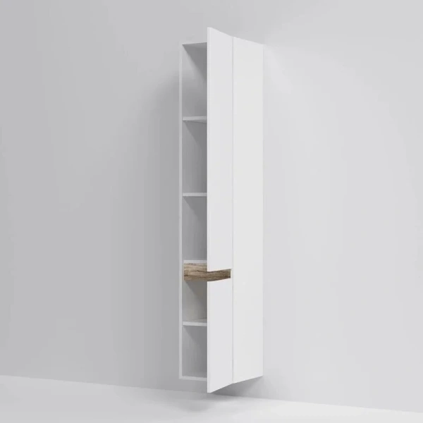 Шкаф-пенал подвесной Am.Pm X-Joy M85ACHR0306 30 см ЛДСП, белые, черные, комбинированные - фото 8