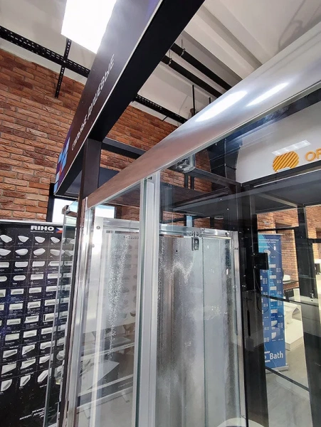 Душевой уголок RGW Passage PA-31 90x90 см квадратный, профиль хром - фото 4