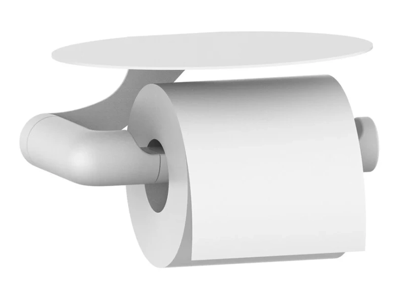 Бумагодержатель IDDIS Noa белый матовый, белые - фото 3