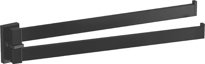 Полотенцедержатель Colombo Look черный матовый, черные - фото 3