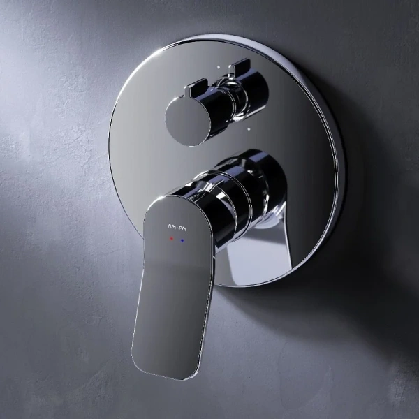 Смеситель для душа Am.Pm X-Joy хром, из латуни, округлая форма - фото 5