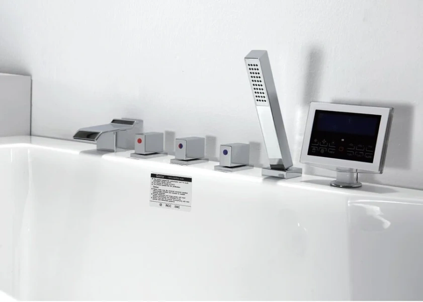 Акриловая ванна правосторонняя Gemy, по запросу - фото 5