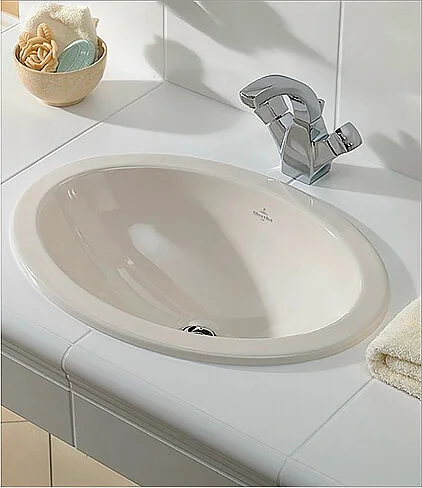 Раковина встраиваемая Villeroy & Boch Loop & Friends 50 см с покрытием CeramicPlus, встраиваемые (в столешницу), пристенные - фото 3