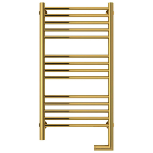 Полотенцесушитель электрический правый, цвет золото перемычка прямая Сунержа Богема 2.0 800х400, по запросу - фото 2