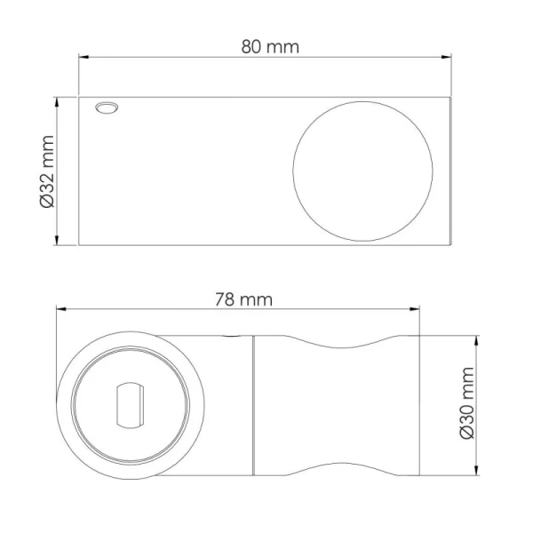 Держатель для душевой лейки WasserKRAFT оружейная сталь, по запросу - фото 2