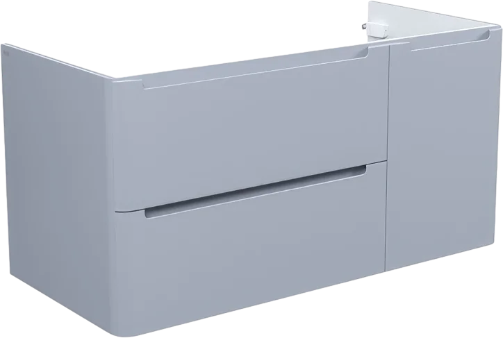 Тумба под раковину подвесная IDDIS Edifice 100 см светло-серая