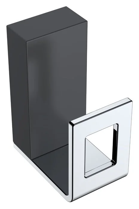 Крючок для ванной Boheme Q Chrome Black - фото 1