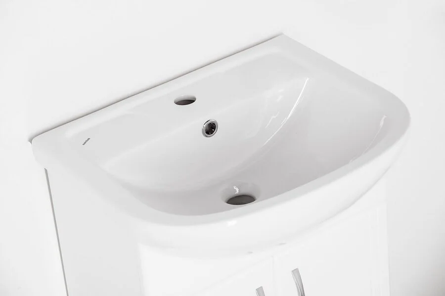 Тумба с раковиной напольная Style Line Эко Стандарт ЛС-00000492 50 см с дверцами - фото 3