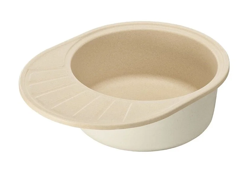 Мойка для кухни Акватон Чезана 57 см шампань, округлой формы - фото 4