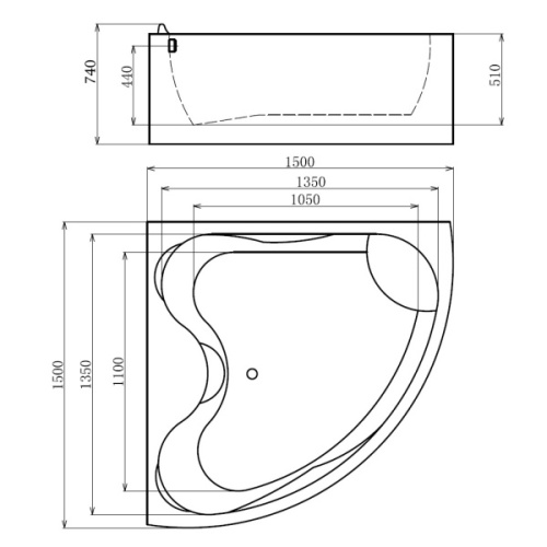 Схема, полукруглые - фото 4