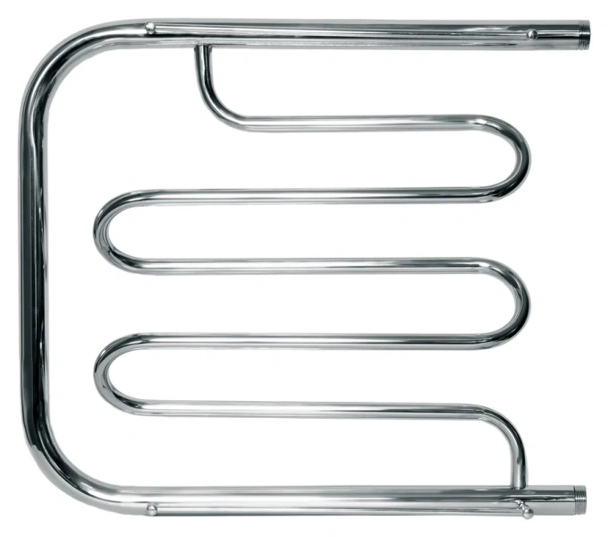 Полотенцесушитель водяной Ника Econ 50x50 см хром - фото 2