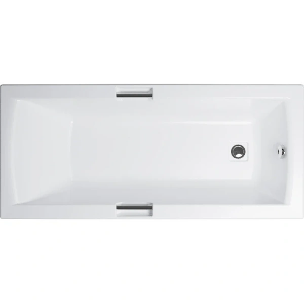 Ванна акриловая Diwo Дмитров 150 x 75 см, с каркасом, с ручками, цвет белый, Щ0000055169/Щ0000055305, приставные, встраиваемые - фото 7