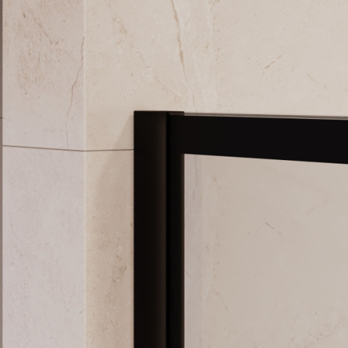 Душевая перегородка RGW Walk In WA-111B 120 см профиль черный, в наличии - фото 7