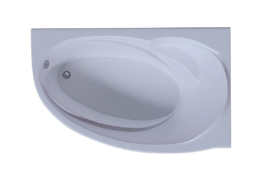 Ванна акриловая Aquatek Бетта BET150-0000170/BET150-0000171, 150 x 95 см, правая/левая, белая - фото 2