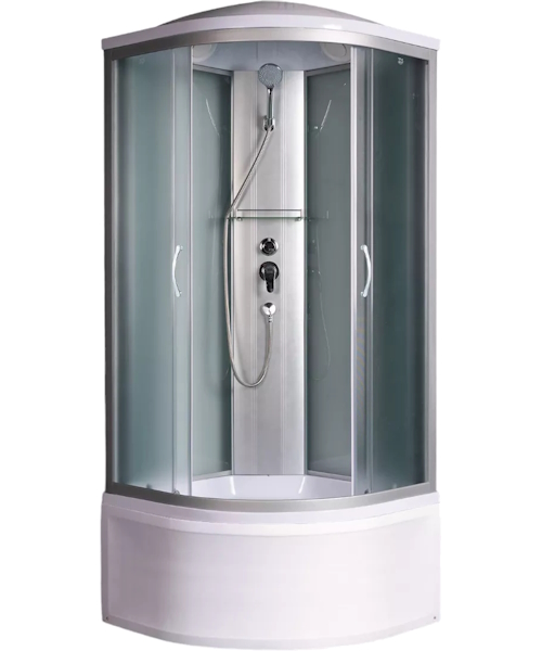Душевая кабина River Nara XL 100x100 см стекло матовое - фото 1