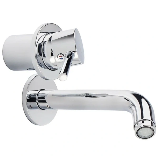 Смеситель для раковины Kludi Bozz хром, с коротким изливом - фото 7