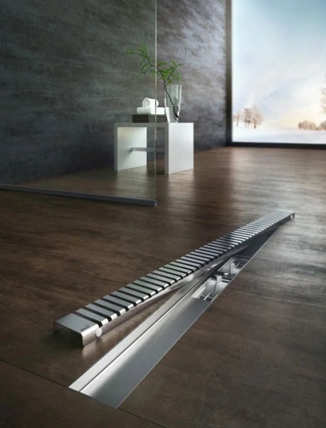 Решетка Alcaplast 65 см хром матовый - фото 2