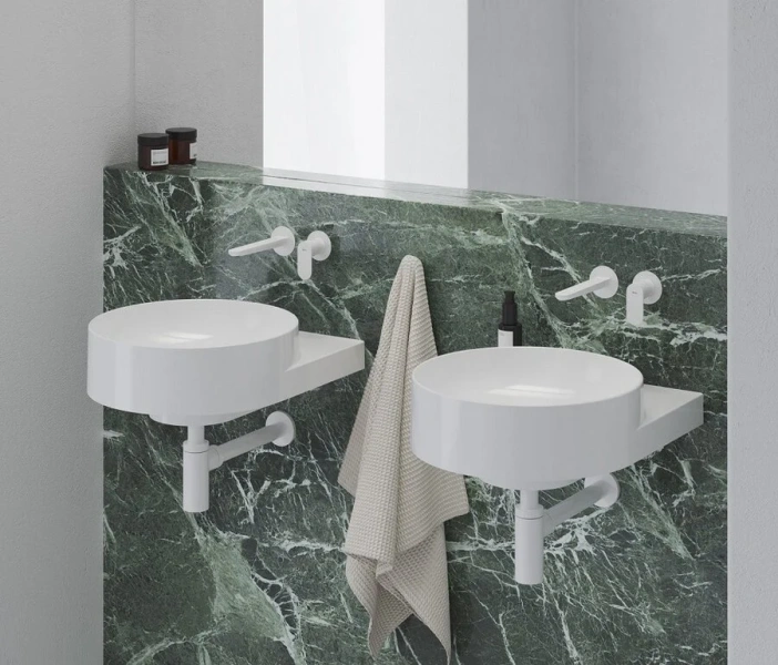 Смеситель для раковины Ravak Eleganta белый матовый, современные, hi-tech - фото 3