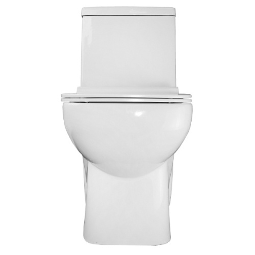 Унитаз моноблок Azario Zeno ободковый, фарфор, керамика - фото 9