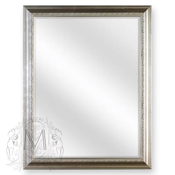 Зеркало Migliore 72 см серебро - фото 1