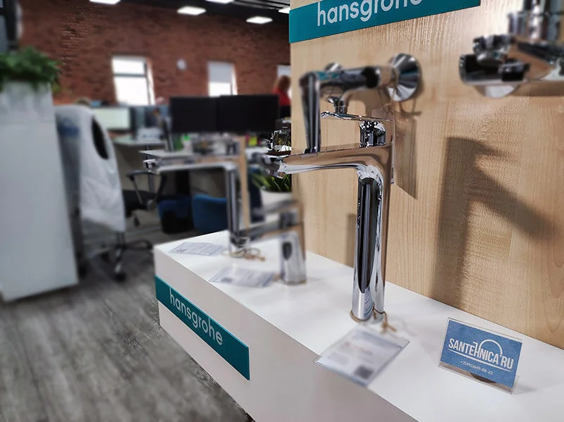 Смеситель для раковины Hansgrohe Logis E высокий, однорычажные, двухрычажные - фото 7