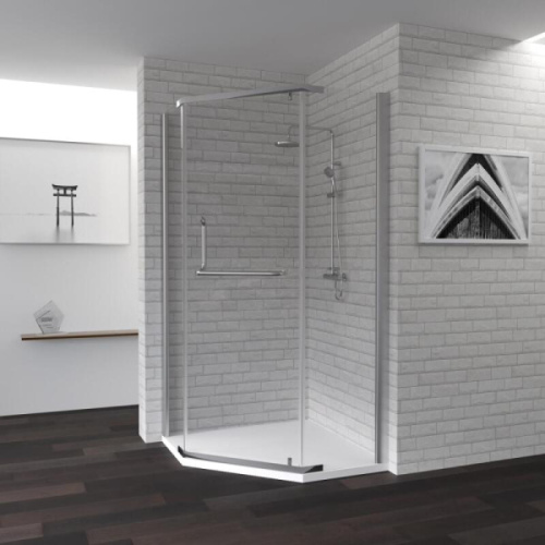 Душевой уголок RGW Passage PA-81 80х80 стекло матовое - фото 3