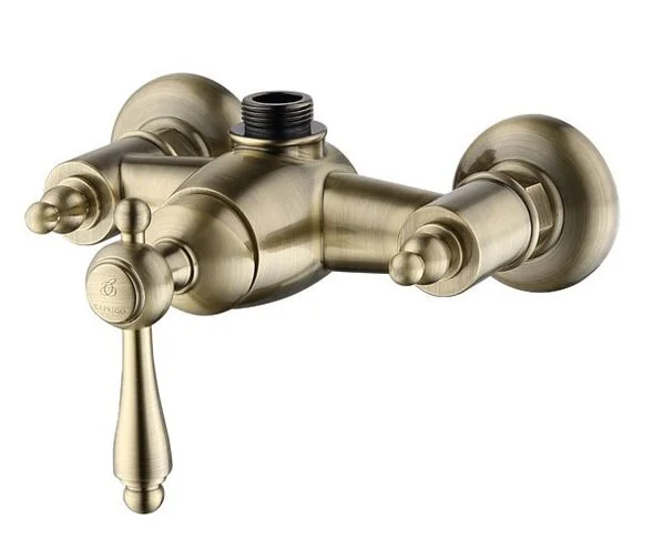 Смеситель Caprigo Fonte 12-517-vot для душа со штуцером 3/4", бронза (УК050046) - фото 1