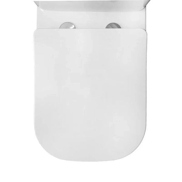 Унитаз компакт Azario Anteo Square белый, в наличии - фото 10