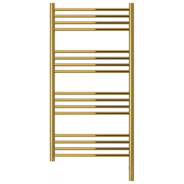 Полотенцесушитель электрический Сунержа Богема 3.0 50х100 см правый золото, электрические с наружной вилкой, электрические скрытого подключения, правое подключение - фото 5