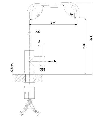 Смеситель для кухни Lemark Expert LM5077S - фото 2