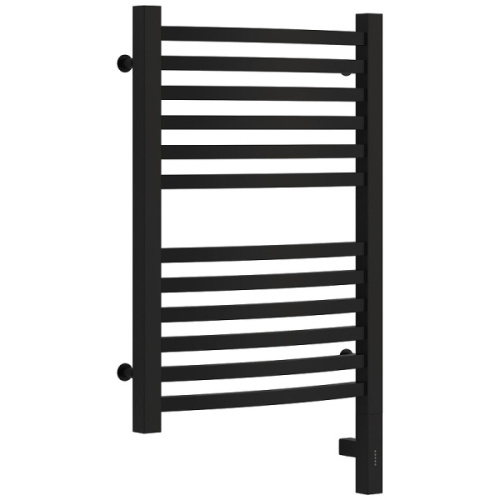 Полотенцесушитель электрический Сунержа Аркус 3.0 40x60 см матовый чёрный, правый - фото 1