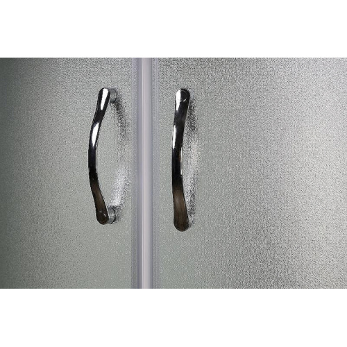 Душевая кабина Niagara Classic 100x90 см левая, угловые, недорогие, для дачи, без гидромассажа, c тропическим душем, с вентиляцией, с крышей - фото 5