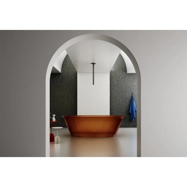 Ванна из полиэфирной смолы Abber Kristall 170x75 см коричневая, 170x75 см - фото 3