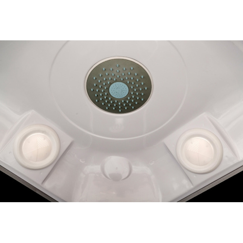 Душевая кабина Deto L 90x90 см с освещением, с раздвижными дверьми - фото 6