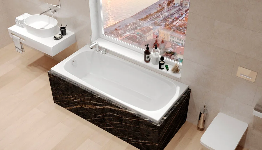 Ванна акриловая Whitecross Layla, 180 х 80 см, увеличенная толщина акрила, усиленная армировка, 0102.180080.100 - фото 3