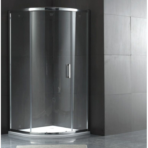 Душевой уголок Gemy Victoria 80x80 см профиль хром - фото 2